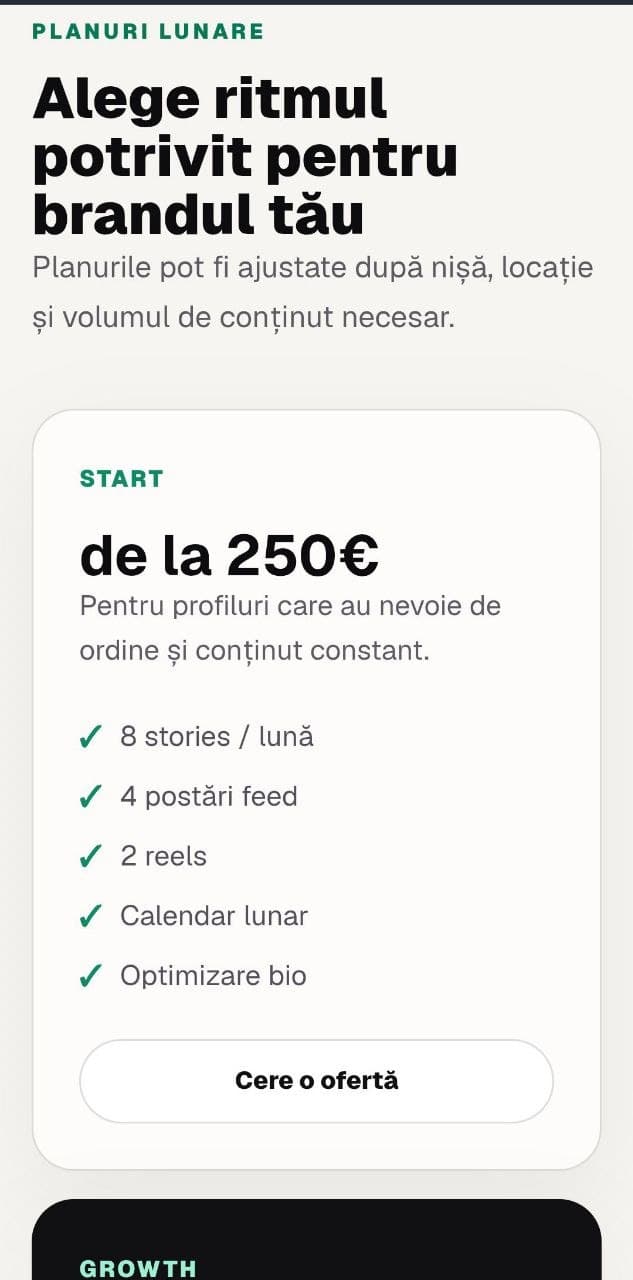 Planuri lunare SMM