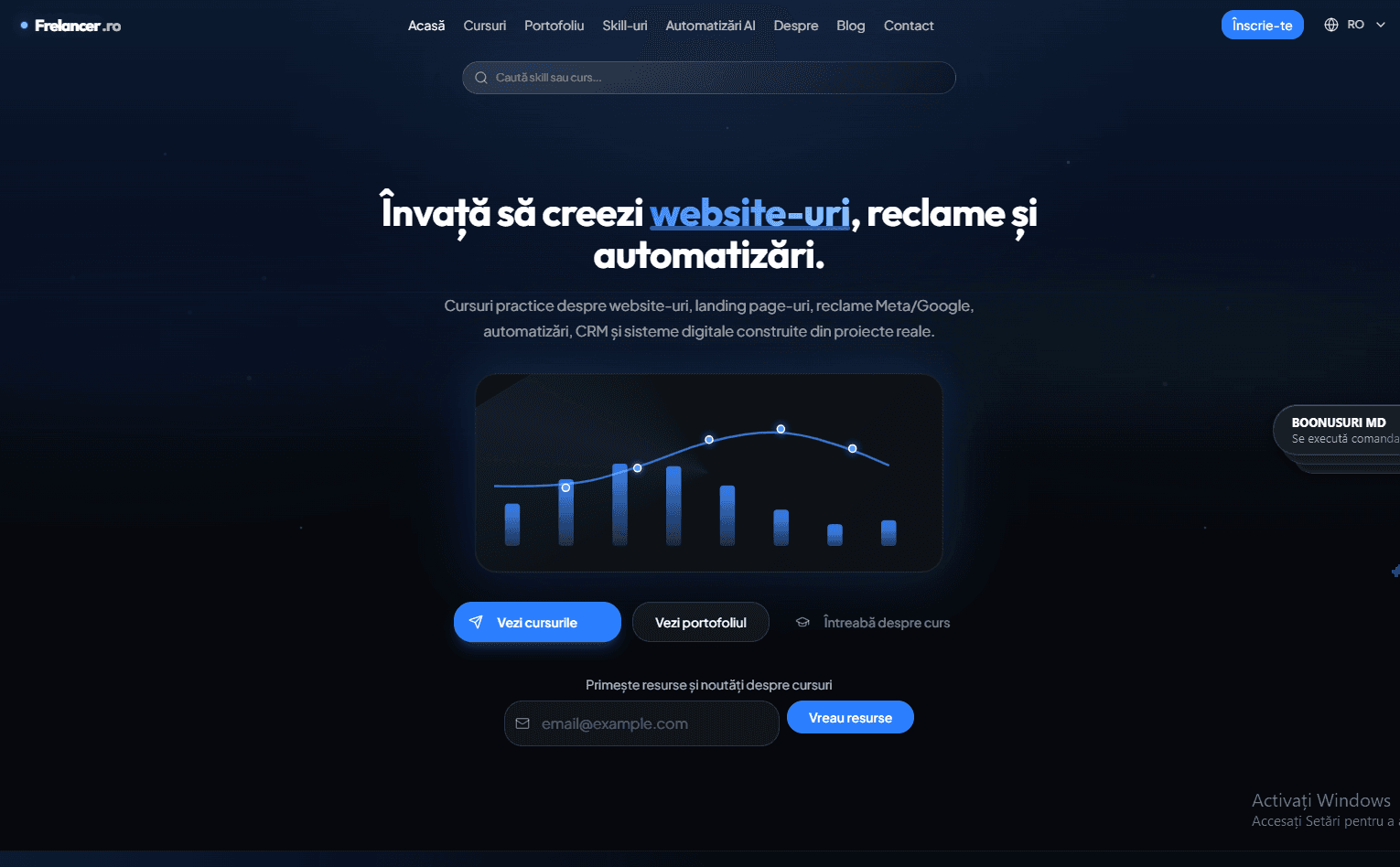 How we built Frelancer.ro: the ADS Moldova course platform for websites, ads and automation